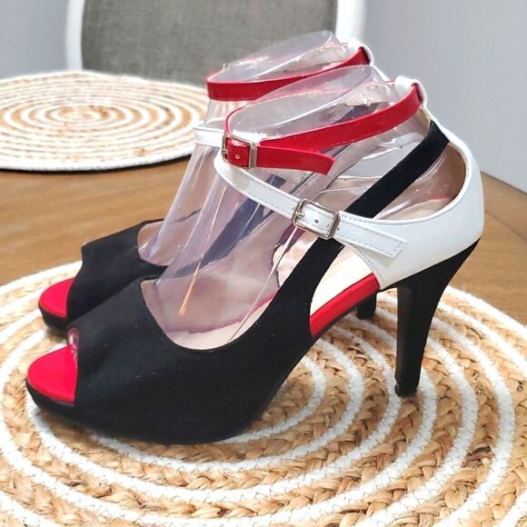 Getmorebeauty Women's Peep Toe high heels - New - Size 40/9.5 - Picture 6 of 11